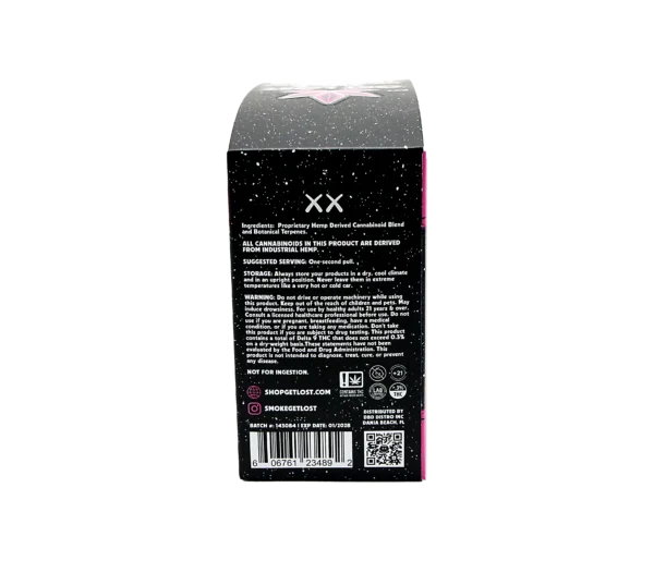 THCPV-SC-006 - Get Lost - THC-P Disposable Vape (5-Pack Assorted Flavors) (Space Candy) Hybrid - Image 19