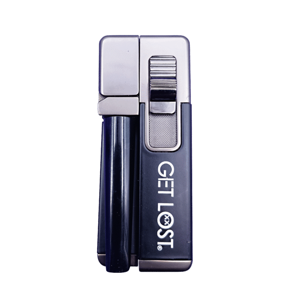 PFL-BLK-001 - Get Lost Premium Plasma Flip Lighter (Black) - Image 2