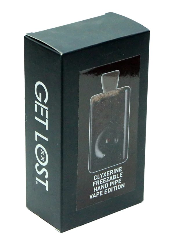 VHP-BLK-003 - Get Lost Vape Glycerine Hand Pipe (Black-Brown) - Image 2