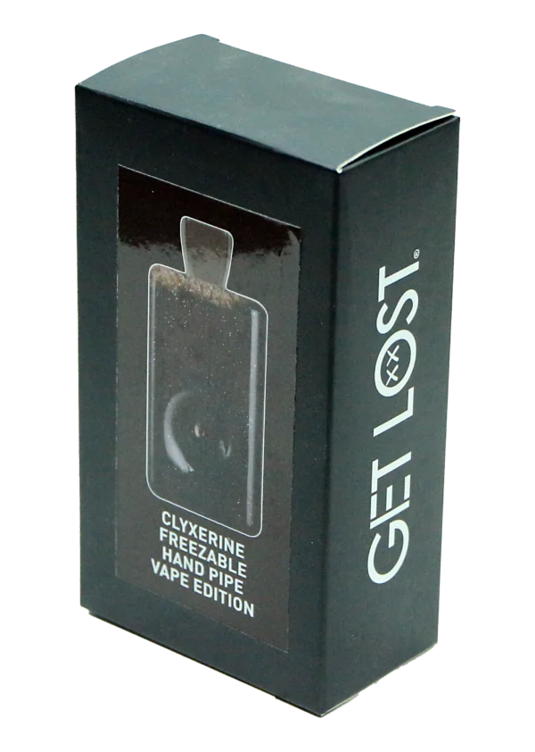 VHP-BLK-003 - Get Lost Vape Glycerine Hand Pipe (Black-Brown) - Image 3