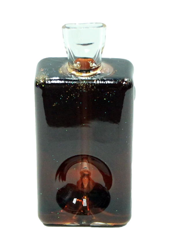 VHP-BLK-003 - Get Lost Vape Glycerine Hand Pipe (Black-Brown) - Image 4