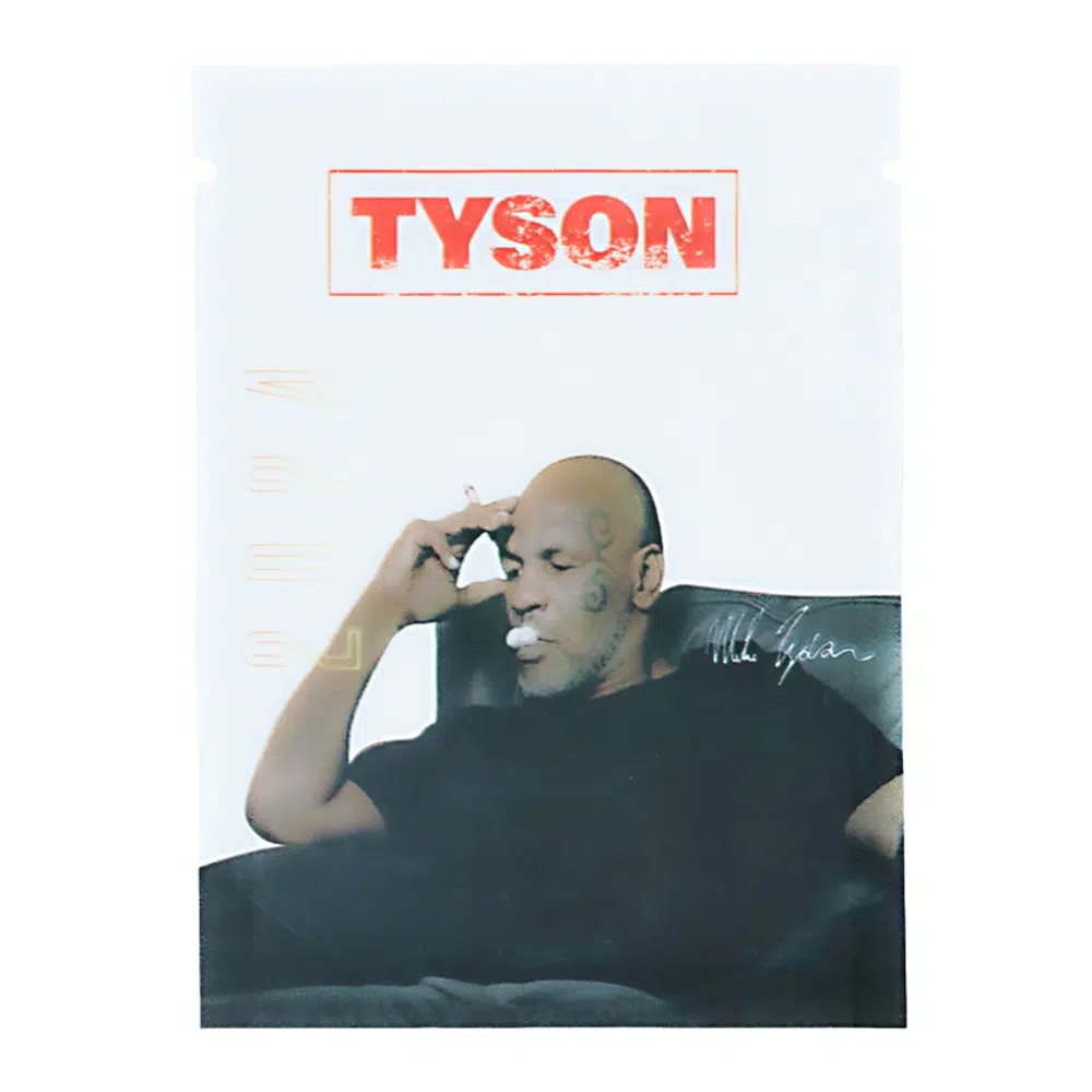 1 Gram Stock Mylar Bag – Premium Smell-Proof Flower Packaging – Tyson (100 Count) WSMB-1G-078