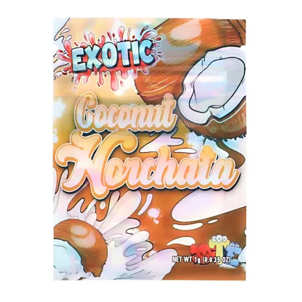 1 Gram Stock Mylar Bag – Premium Smell-Proof Flower Packaging - Exotic Coconut Horchata (100 Count) WSMB-1G-105 - Image 2