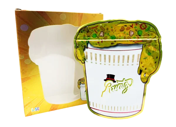 Bag-n-Box 3.5g Mylar Packaging Set – (25 Count Bags) + (25 Count) Display Boxes - Runtz Coffee Cup BAGNBOX-141