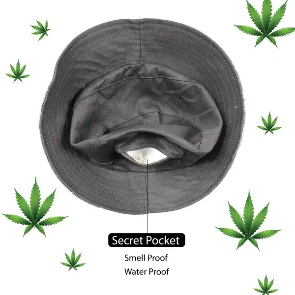 BH-008 Get Lost Smell Proof Bucket Hat (Classic Style) 008 - Image 3