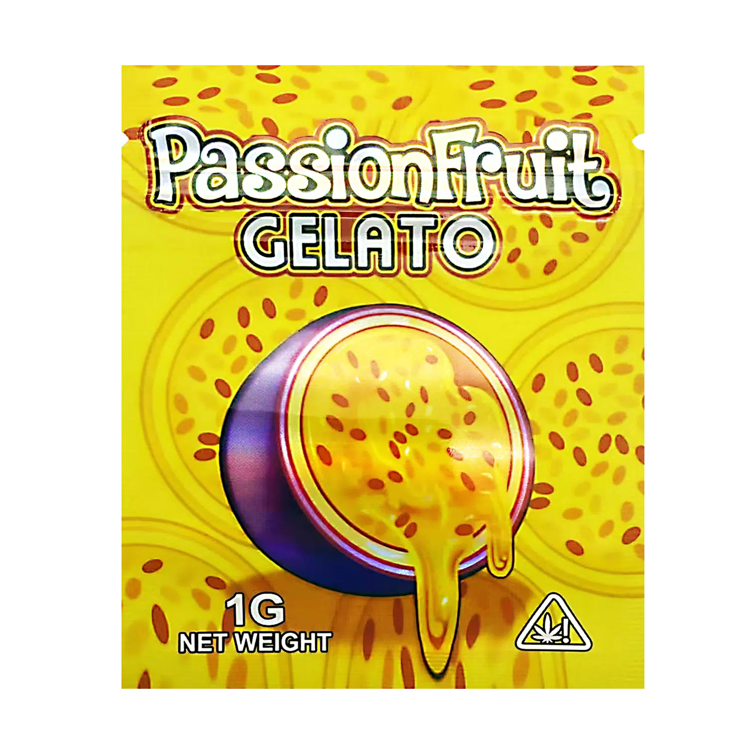 1 Gram Mylar Bag – Premium Smell-Proof Flower Packaging – Passionfruit Gelato (100 Count) CMB-1G-118