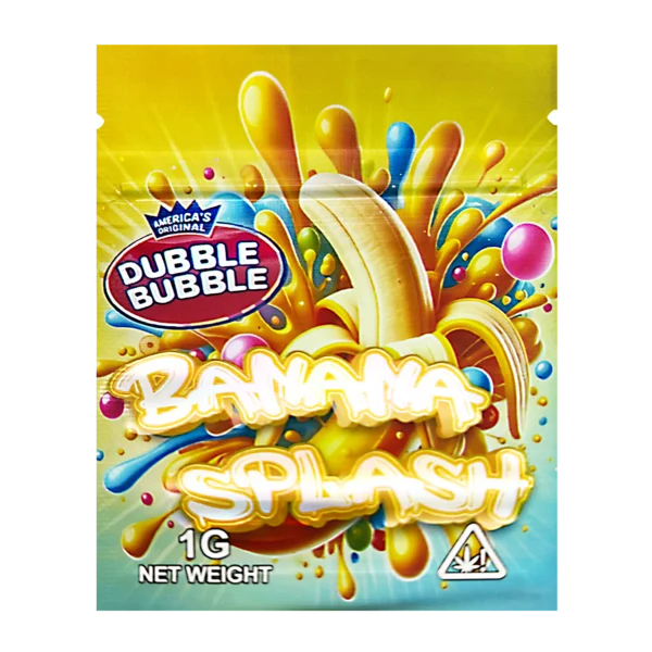 1 Gram Mylar Bag – Premium Smell-Proof Flower Packaging - Banana Splash (100 Count) CMB-1G-133