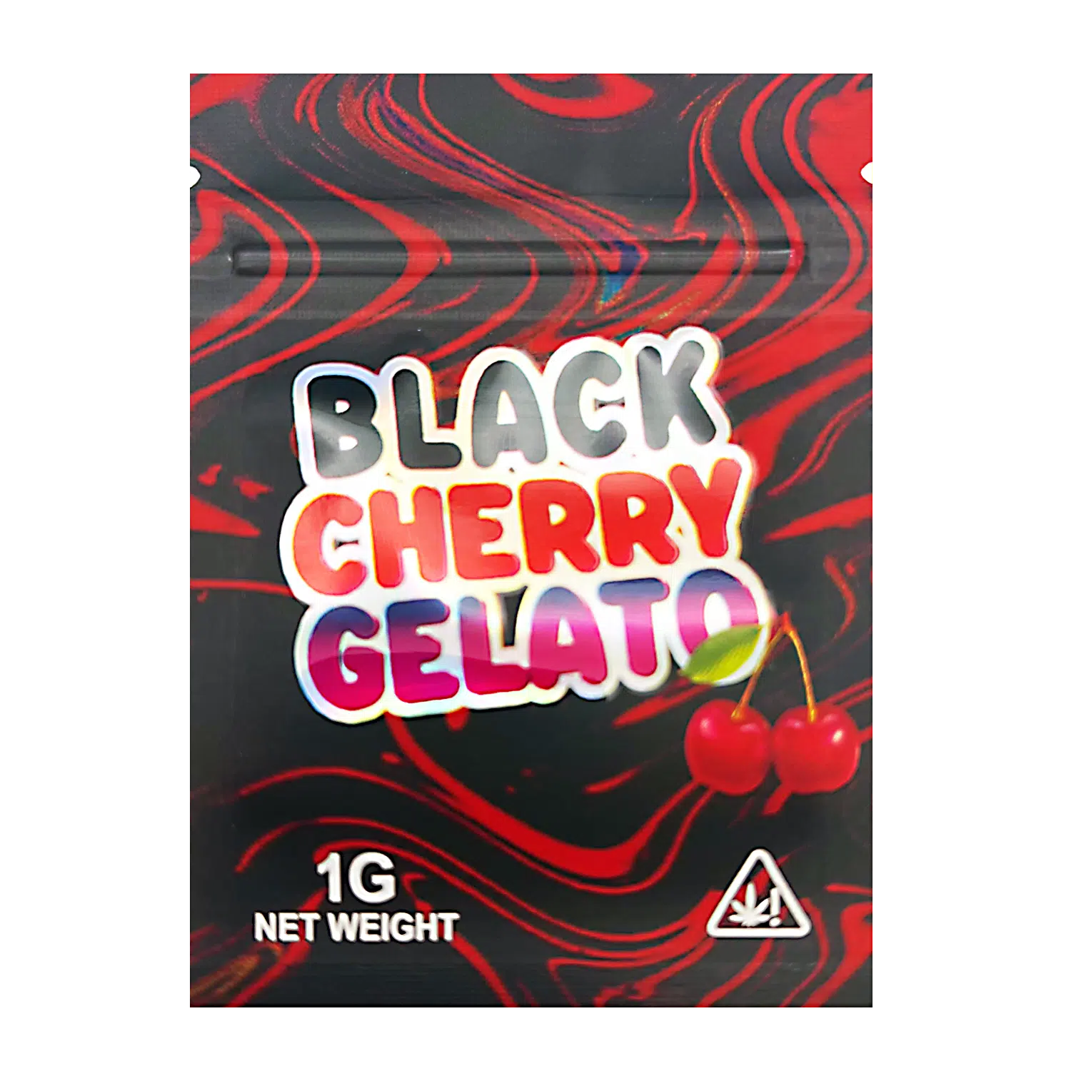 1 Gram Mylar Bag – Premium Smell-Proof Flower Packaging – Black Cherry Gelato (100 Count) CMB-1G-153