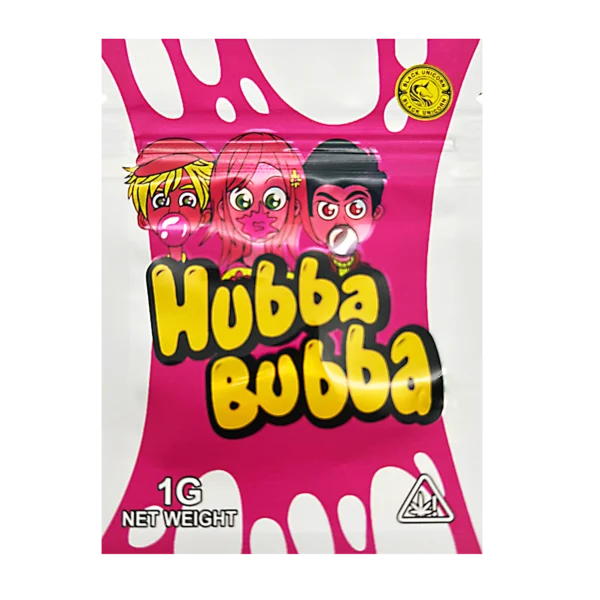 1 Gram Mylar Bag – Premium Smell-Proof Flower Packaging - Hubba Bubba (100 Count) CMB-1G-172