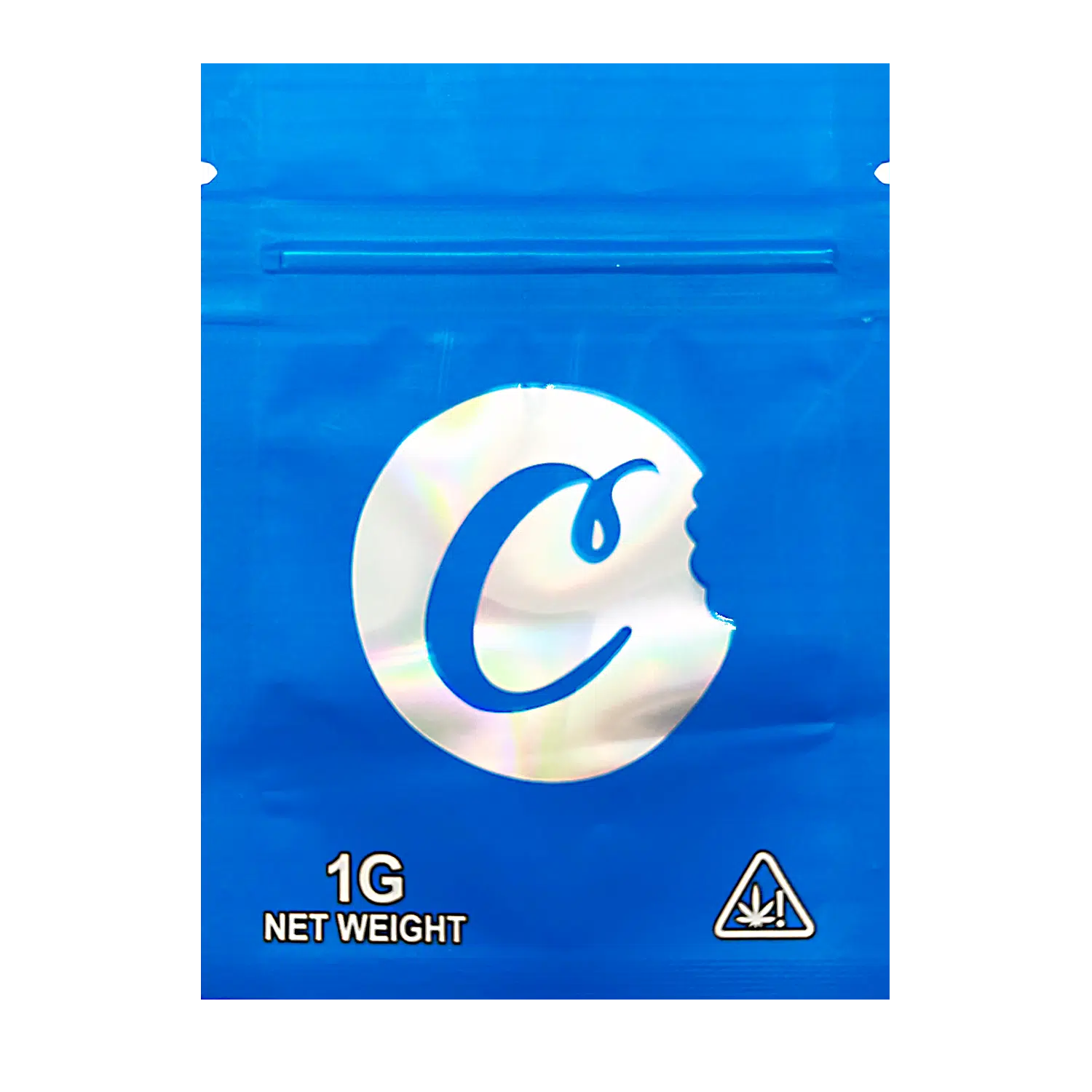 1 Gram Mylar Bag – Premium Smell-Proof Flower Packaging – Blue Cookies (100 Count) CMB-1G-176