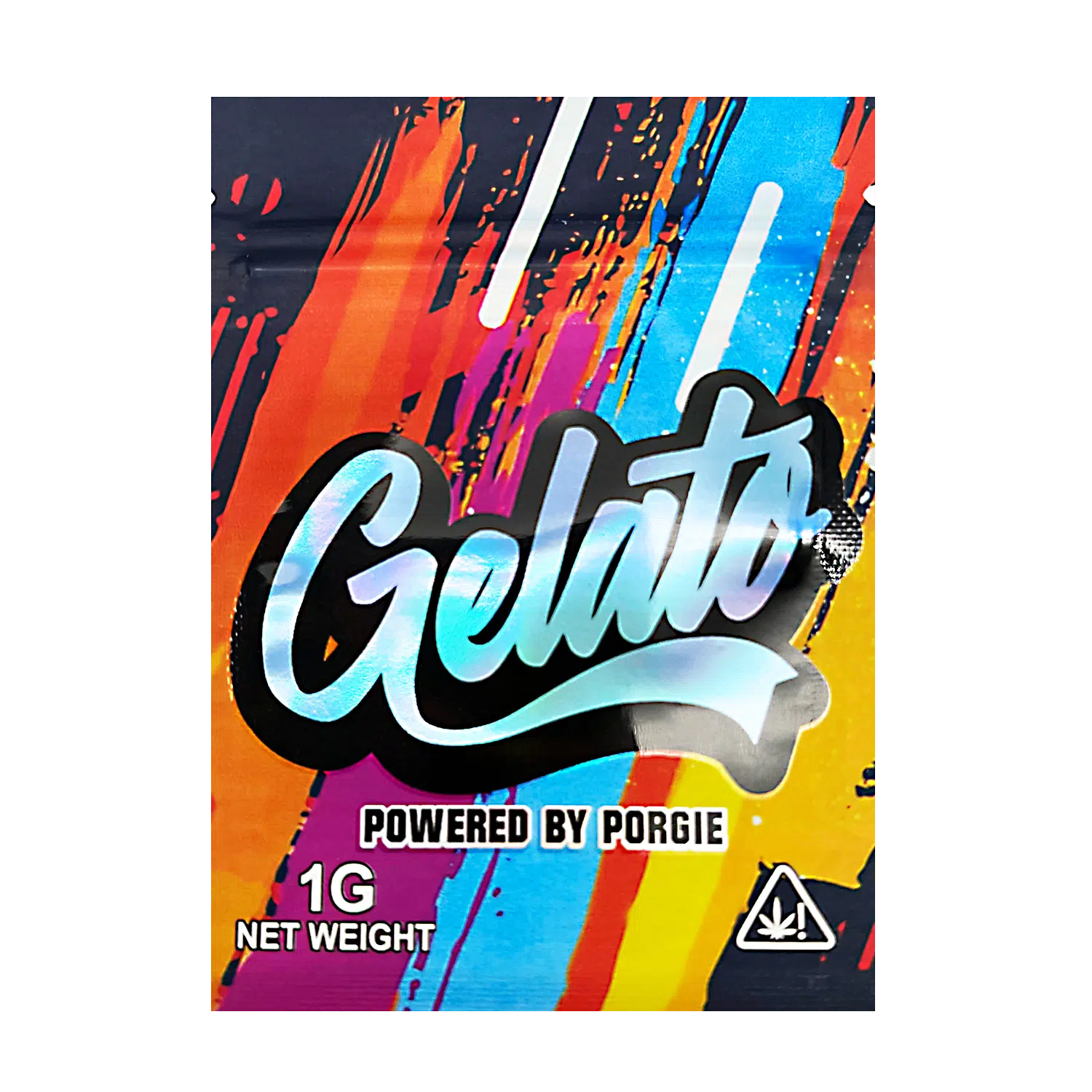 1 Gram Mylar Bag – Premium Smell-Proof Flower Packaging – Gelato Powered By Porgie (100 Count) CMB-1G-186
