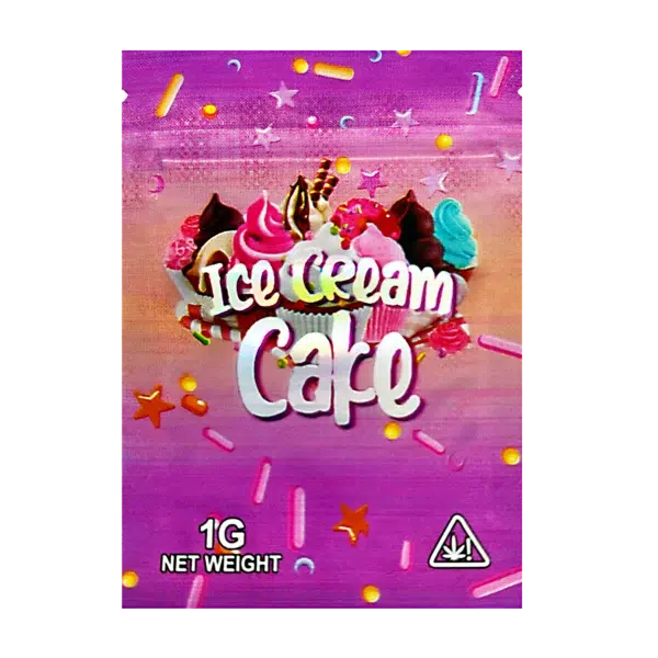 1 Gram Mylar Bag – Premium Smell-Proof Flower Packaging - Ice Cream Cake (100 Count) CMB-1G-192