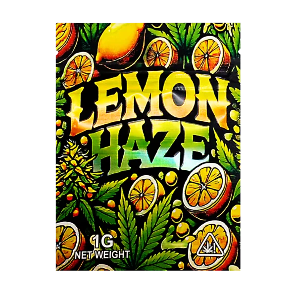 1 Gram Mylar Bag – Premium Smell-Proof Flower Packaging - Lemon Haze (100 Count) CMB-1G-193