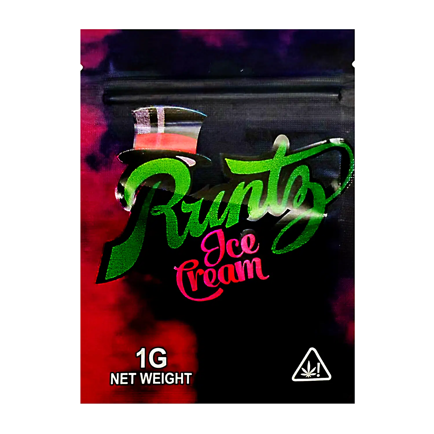 1 Gram Mylar Bag – Premium Smell-Proof Flower Packaging – Runtz Ice Cream (100 Count) CMB-1G-194
