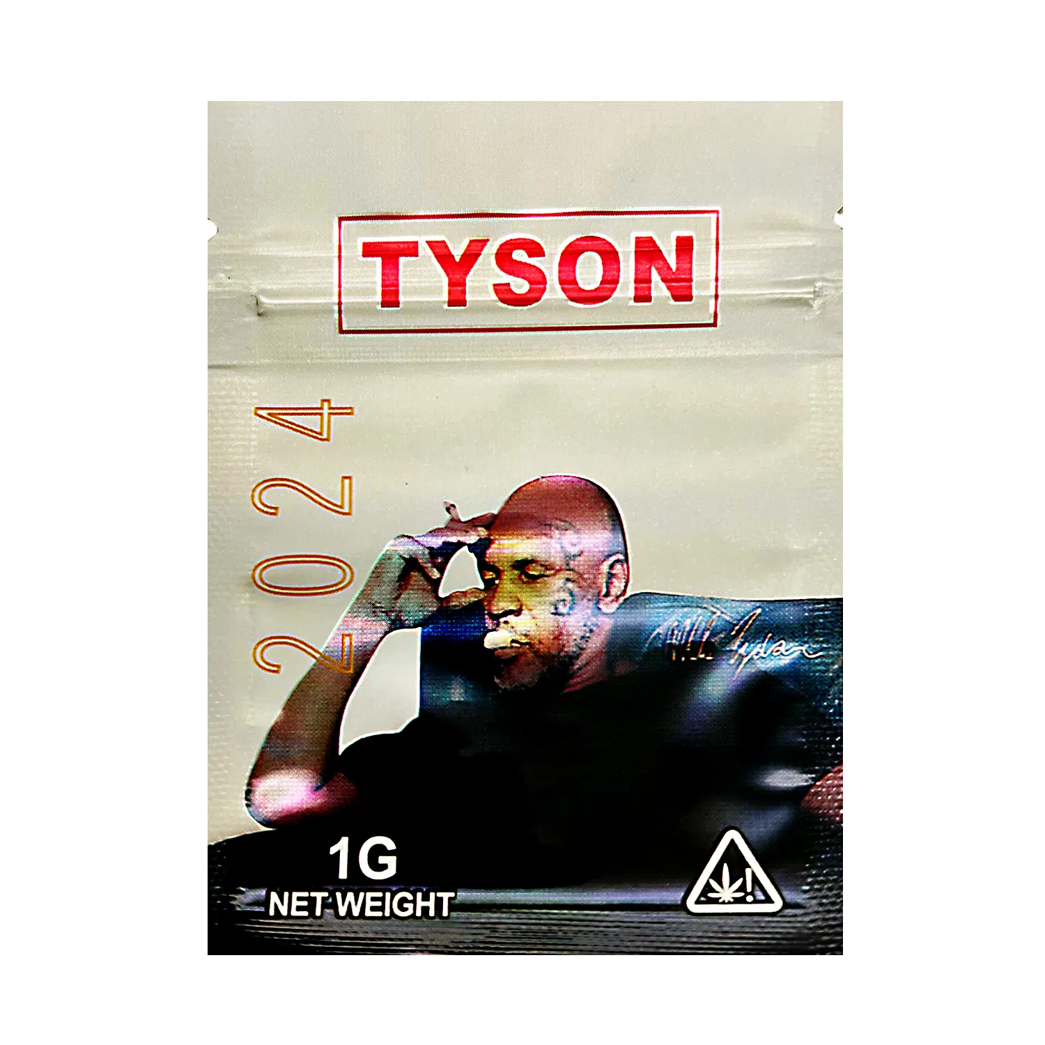 1 Gram Mylar Bag – Premium Smell-Proof Flower Packaging – Tyson 2024 (100 Count) CMB-1G-204