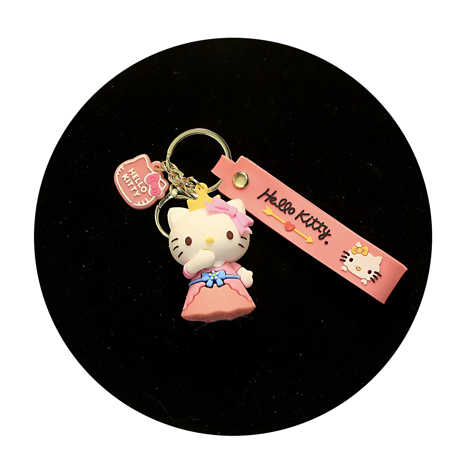 KSB-281 Hello Kitty Keychain 27 – Keychain With Silicone Band