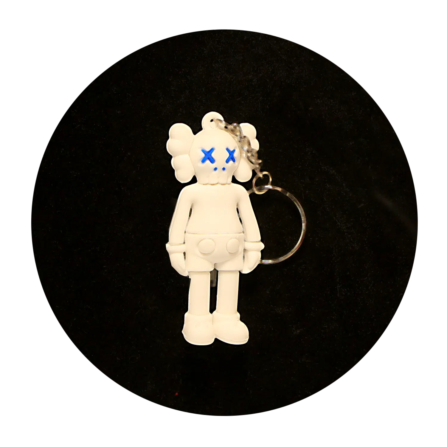 KSB-331 Kaws Bear White – Keychain With Silicone Band