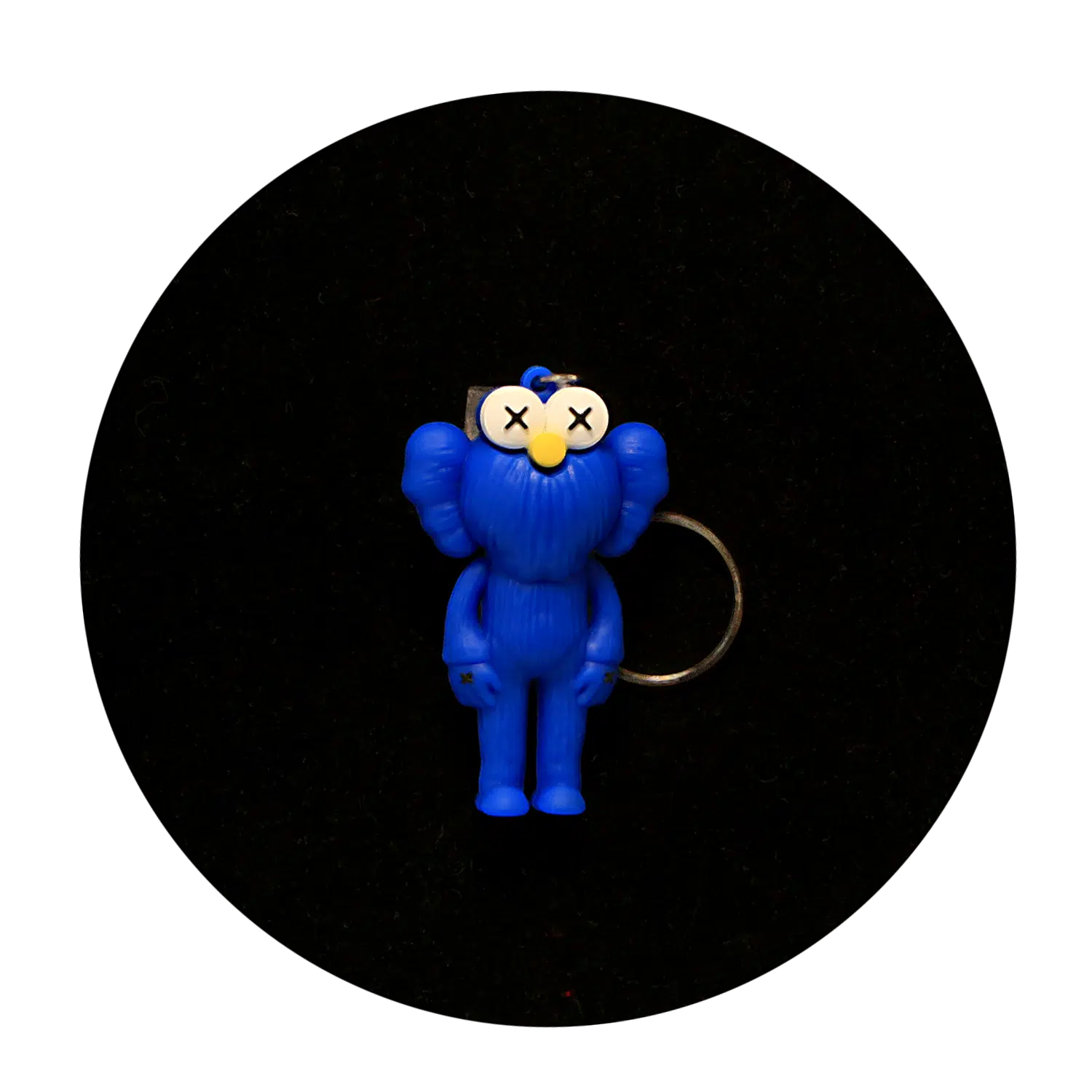 KSB-333 Kaws Bear Blue – Keychain With Silicone Band
