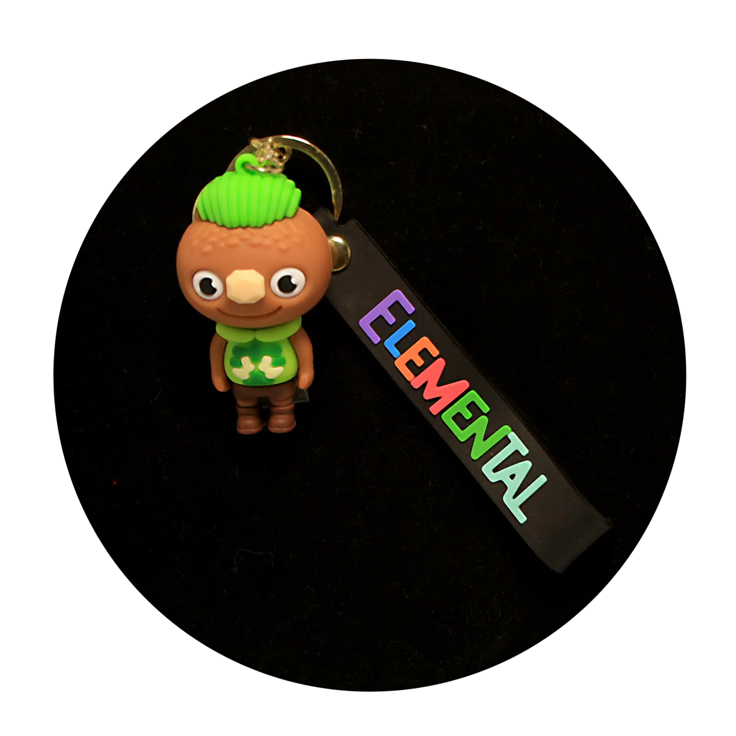 KSB-334 Pixar – Elemental – Clod Gale – Keychain With Silicone Band