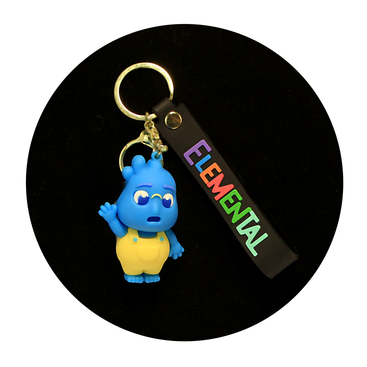 KSB-337 Pixar – Elemental – Clod Gale (Wave Edition) – Keychain With Silicone Band
