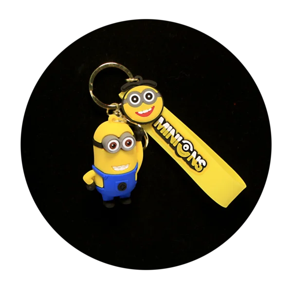 KSB-363 Illumination - The Minions - Dave - Keychain With Silicone Band