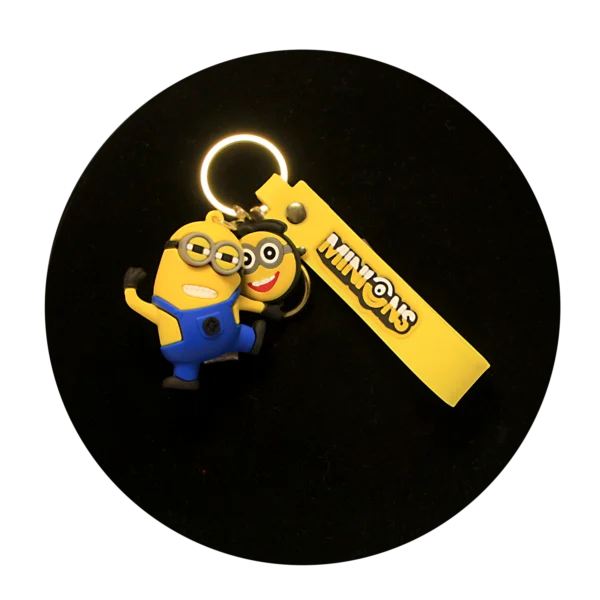 KSB-364 Illumination - The Minions - Dave V2 - Keychain With Silicone Band