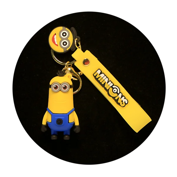 KSB-365 Illumination - The Minions - Kevin - Keychain With Silicone Band