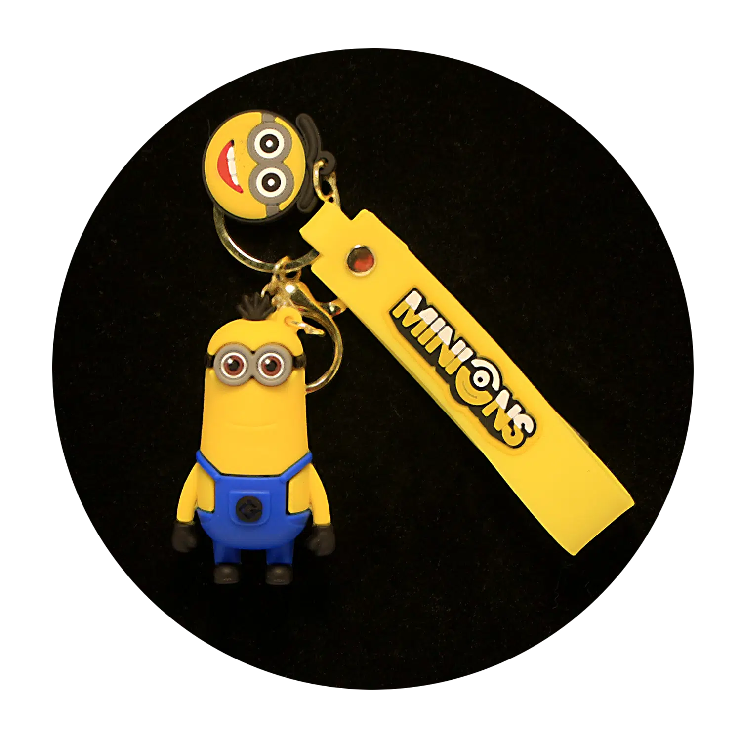 KSB-365 Illumination – The Minions – Kevin – Keychain With Silicone Band