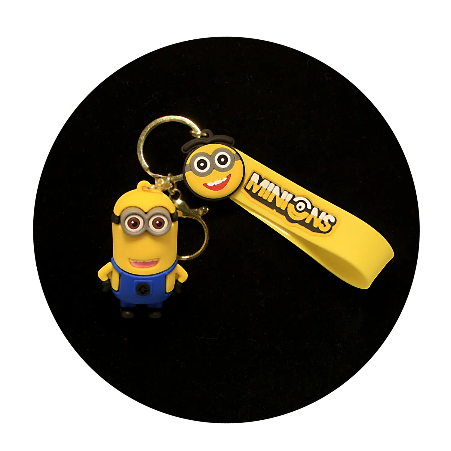 KSB-366 Illumination – The Minions – Kevin V2 – Keychain With Silicone Band