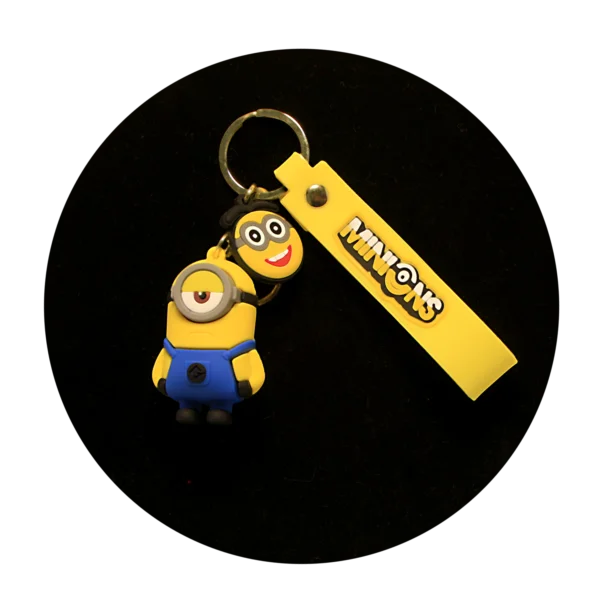 KSB-367 Illumination - The Minions - Mel - Keychain With Silicone Band