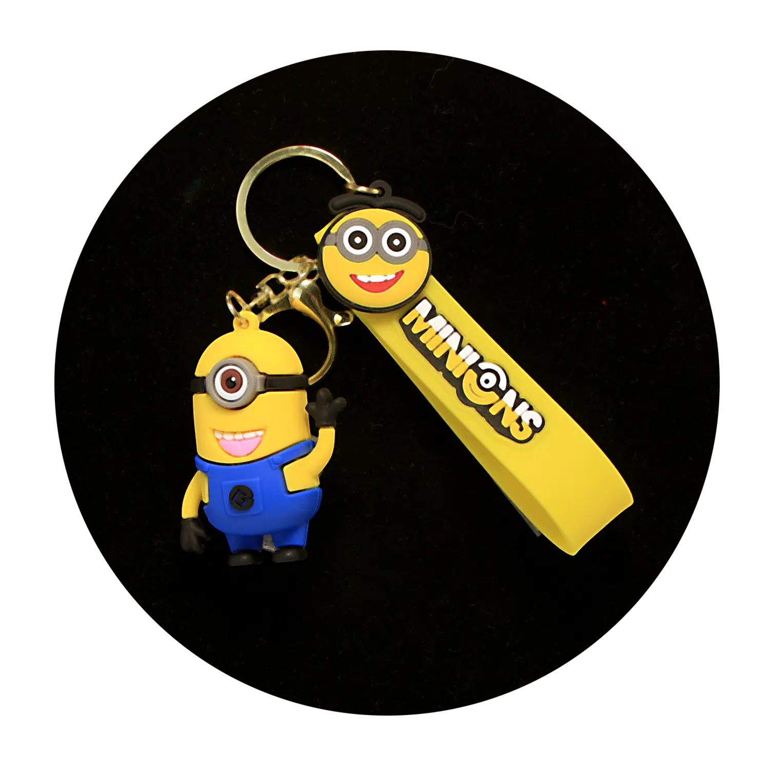 KSB-368 Illumination – The Minions – Stuart – Keychain With Silicone Band