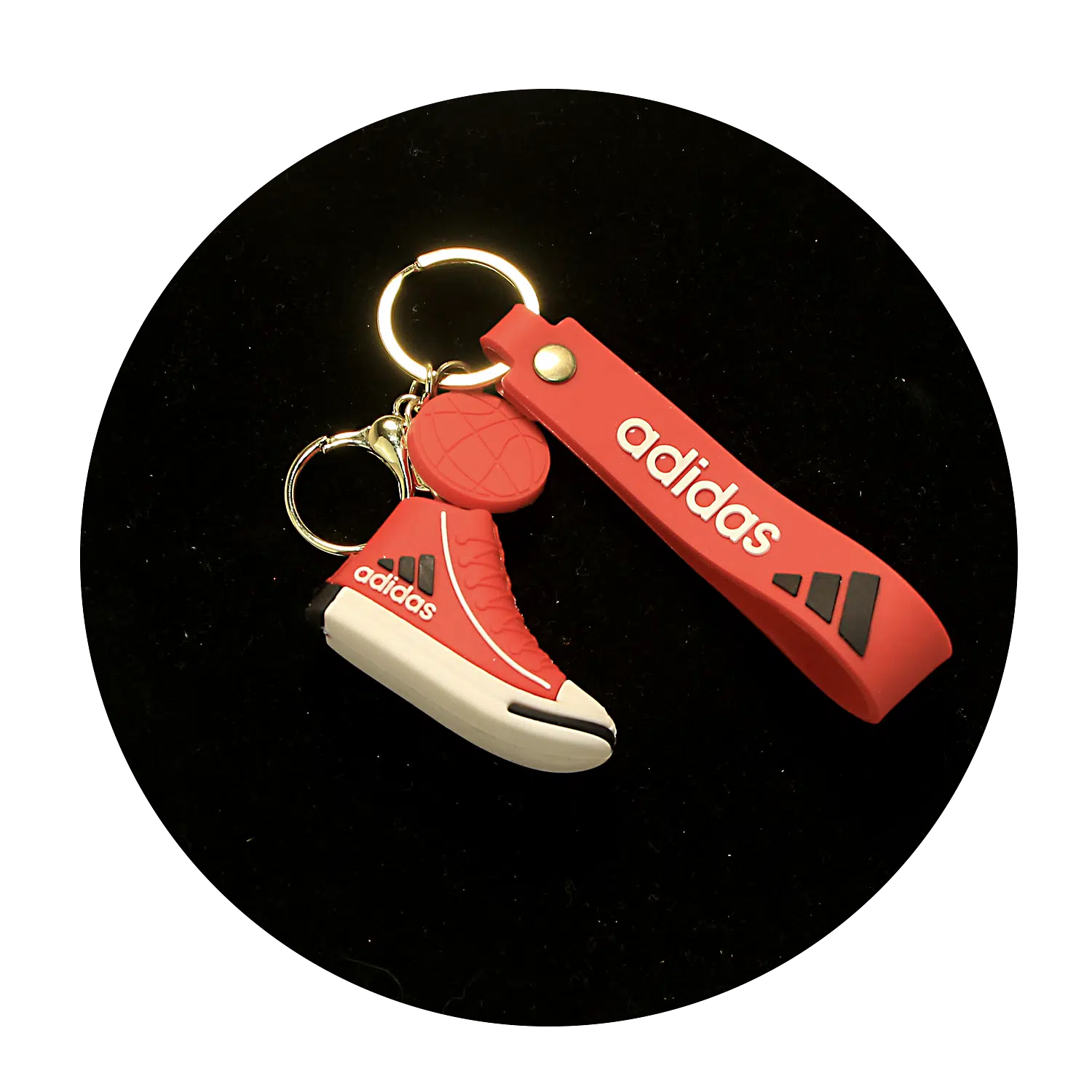 KSB-410 Misc – Adidas Shoe – Keychain With Silicone Band