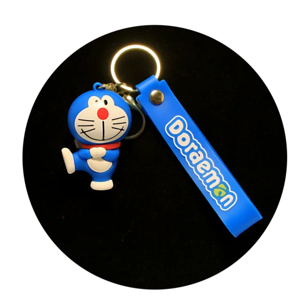 KSB-413 Misc - Doraemon - Keychain With Silicone Band