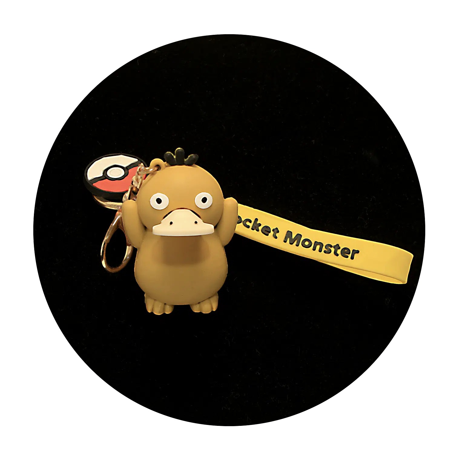 KSB-424 Misc – Pokemon – Psyduck – Keychain With Silicone Band