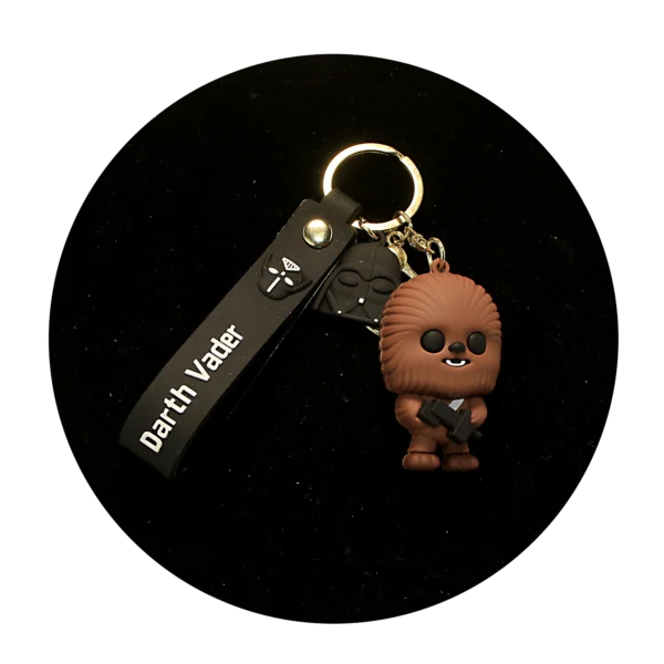 KSB-430 Star Wars - Chewbacca 01 - Keychain With Silicone Band