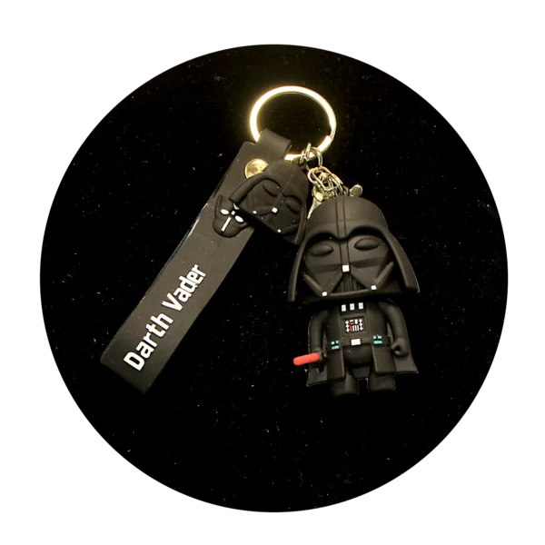 KSB-433 Star Wars - Darth Vader 02 - Keychain With Silicone Band
