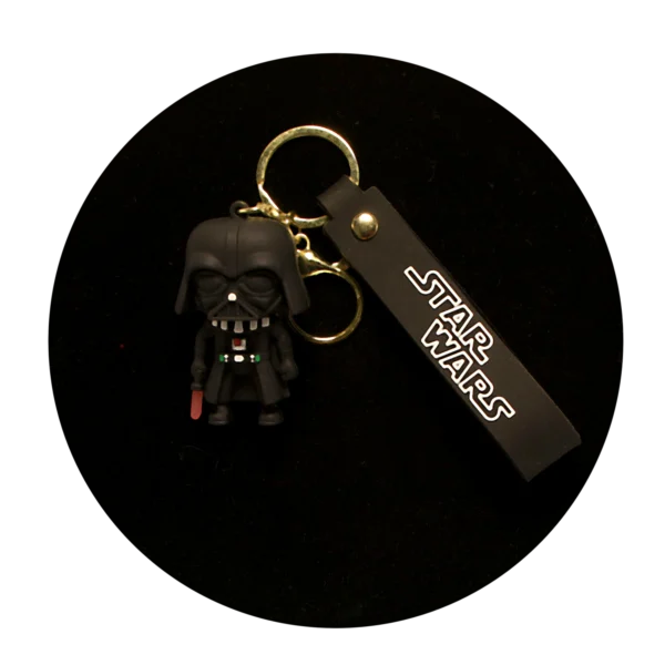 KSB-434 Star Wars - Darth Vader 03 - Keychain With Silicone Band
