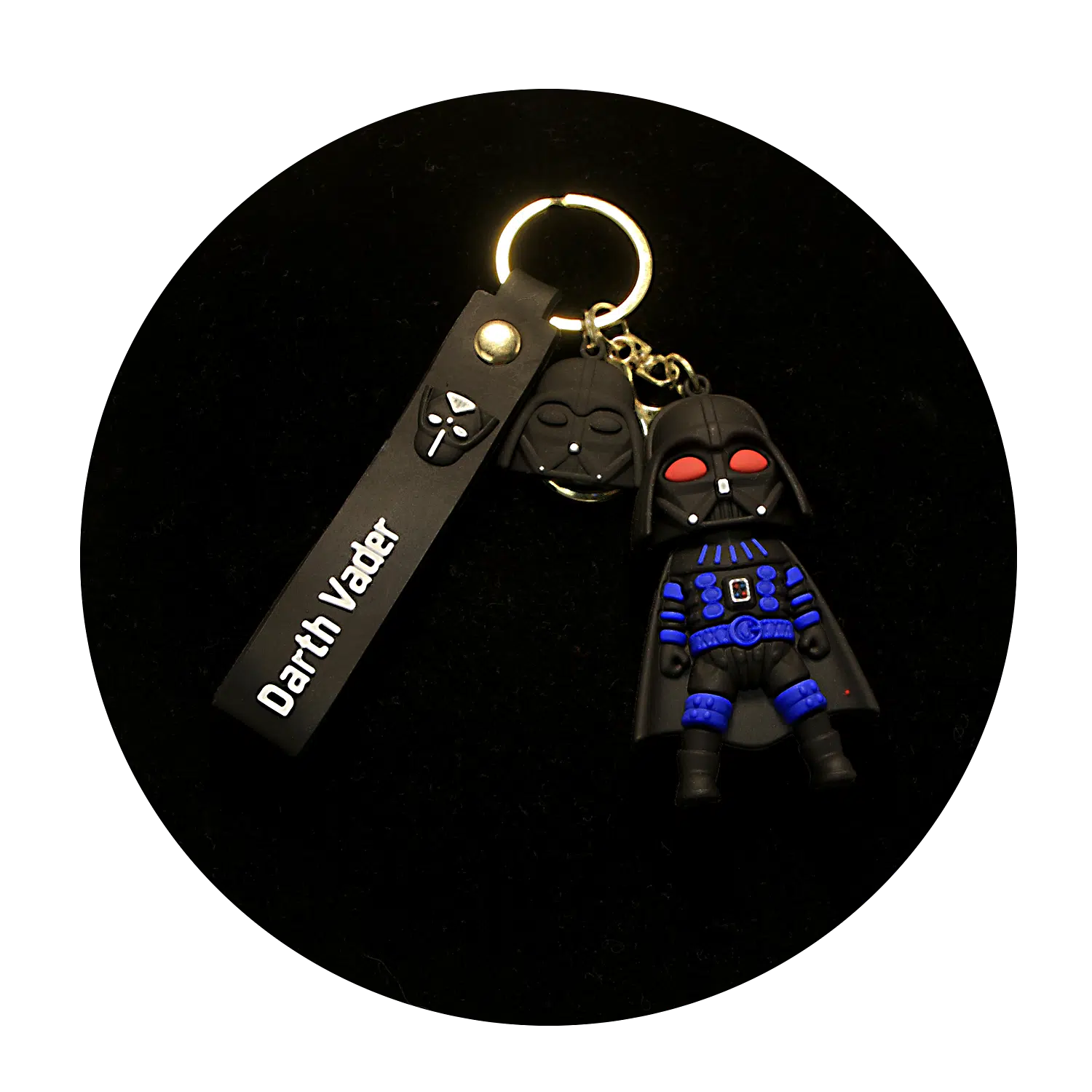 KSB-435 Star Wars – Darth Vader 04 – Keychain With Silicone Band