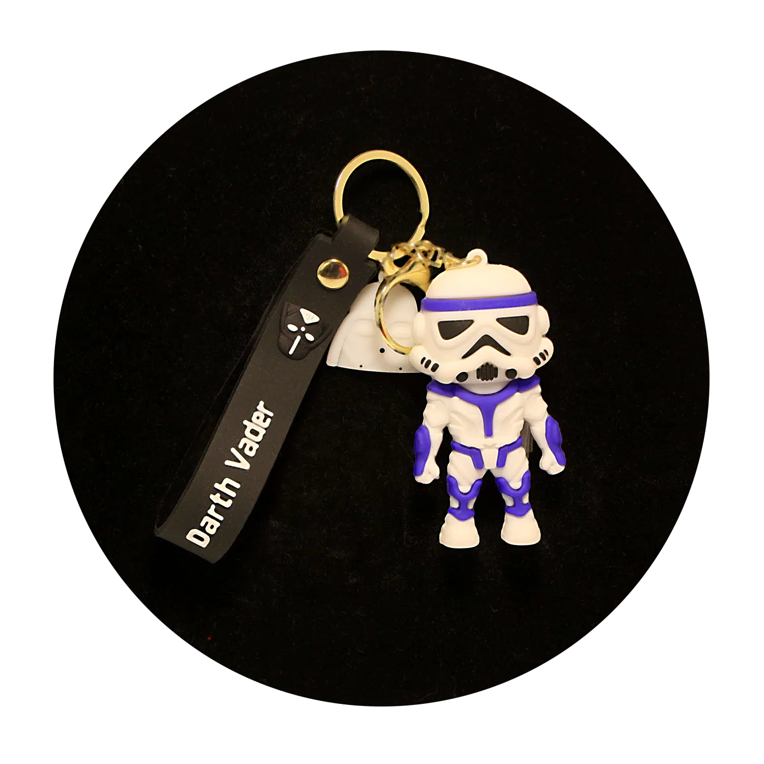 KSB-439 Star Wars – Storm Trooper 03 – Keychain With Silicone Band