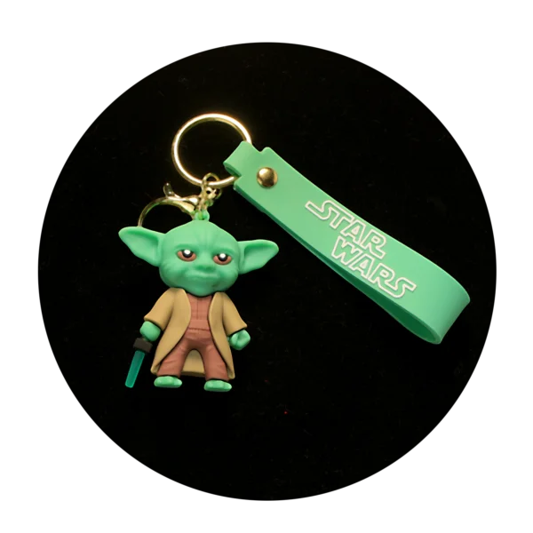 KSB-440 Star Wars - Yoda - Keychain With Silicone Band