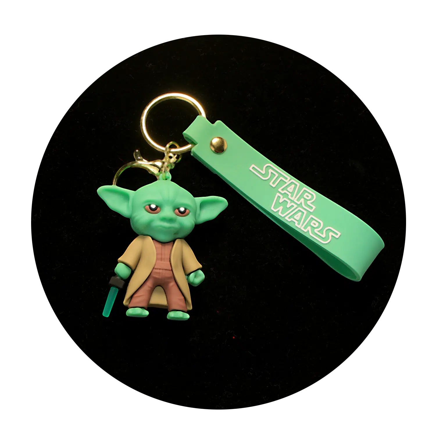 KSB-440 Star Wars – Yoda – Keychain With Silicone Band