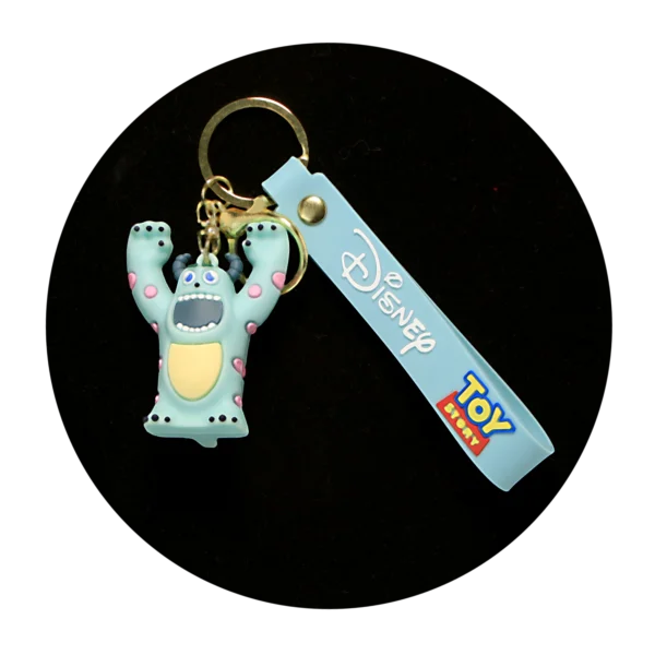 KSB-441 Disney - Toy Story Monster - Keychain With Silicone Band