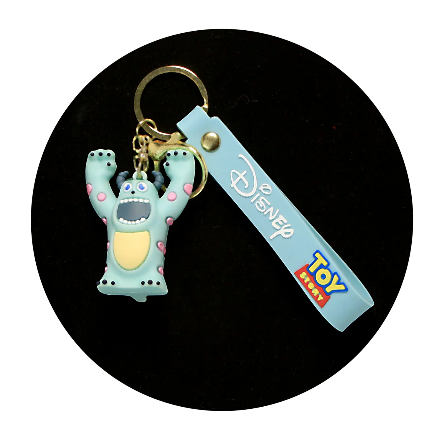 KSB-441 Disney – Toy Story Monster – Keychain With Silicone Band