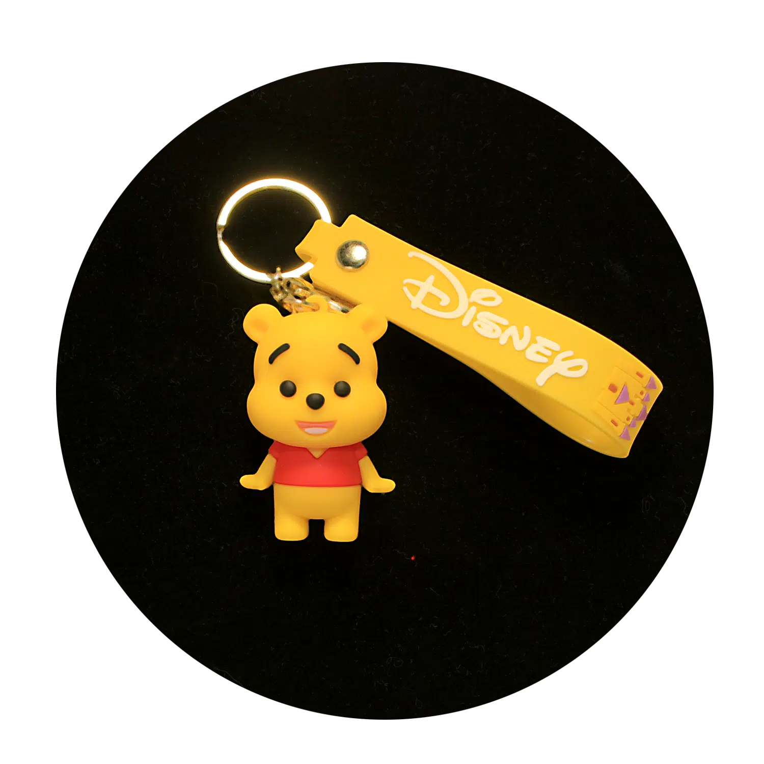 KSB-443 Disney – Winnie The Pooh 02 – Keychain With Silicone Band