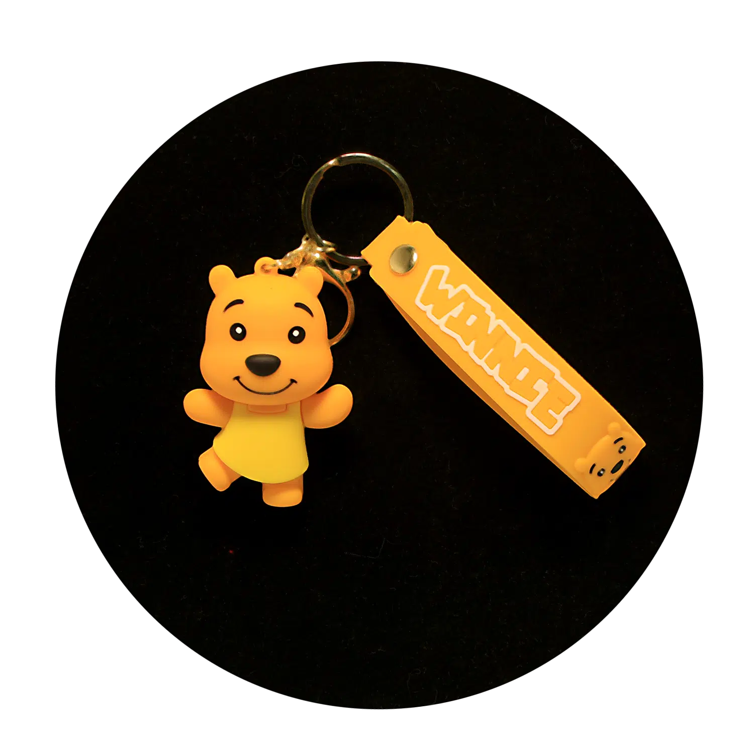 KSB-444 Disney – Winnie The Pooh 01 – Keychain With Silicone Band