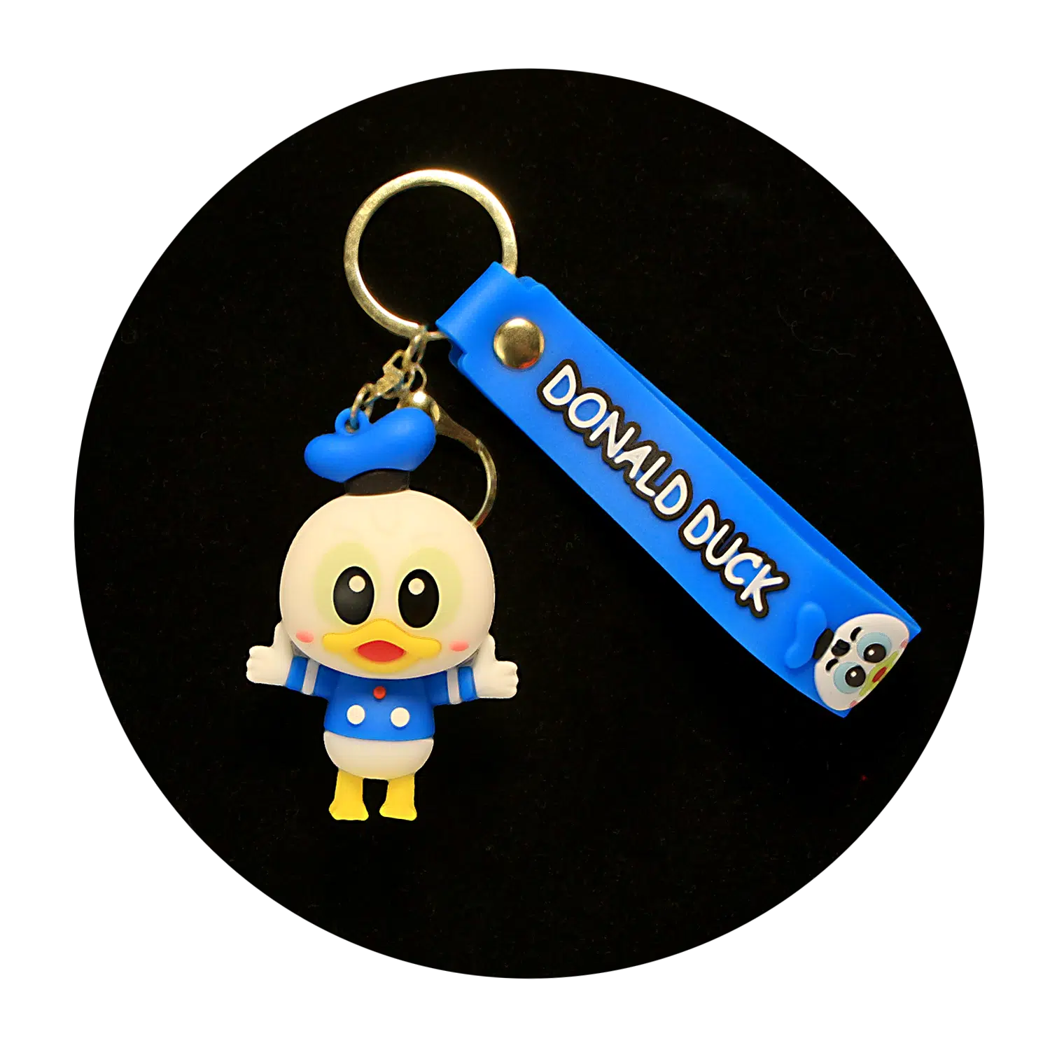 KSB-449 Disney – Donald Duck Thumbs Up – Keychain With Silicone Band
