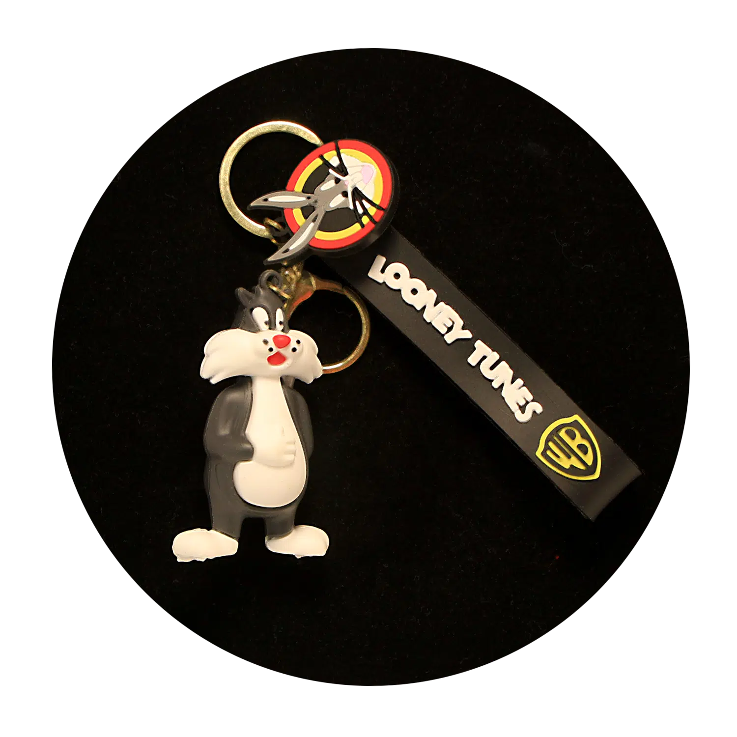 KSB-467 Looney Tunes – Sylvester – Keychain With Silicone Band