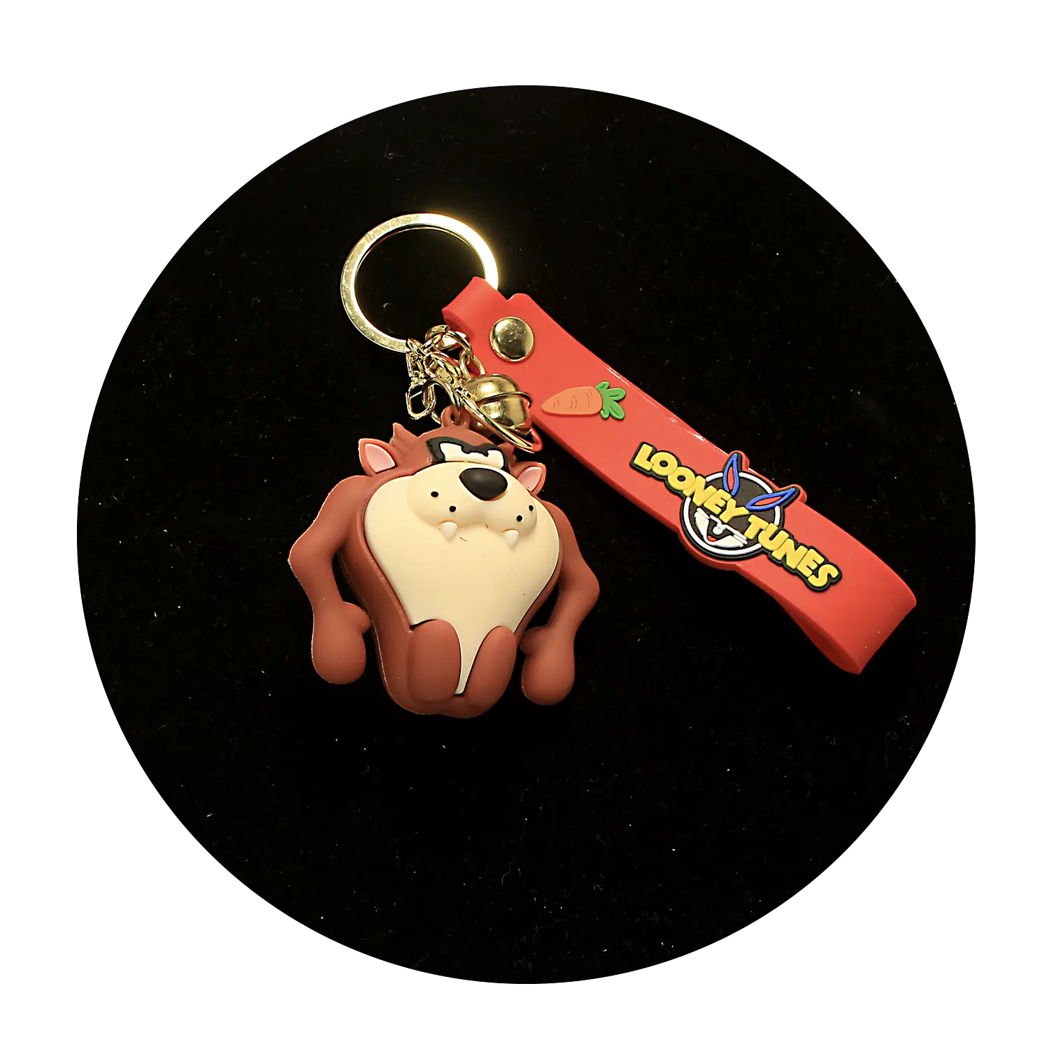 KSB-469 Looney Tunes – Tasmanian Devil 01 – Keychain With Silicone Band