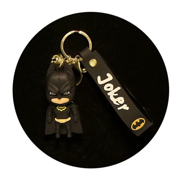 KSB-473 DC Comics -Batman - Keychain With Silicone Band