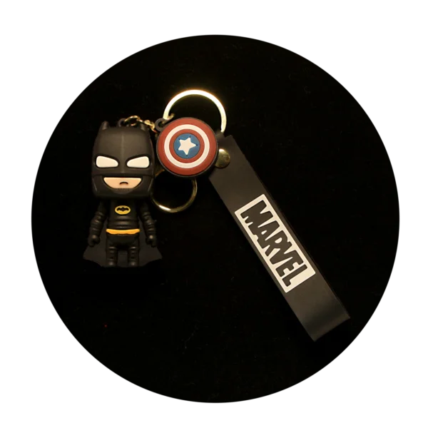 KSB-474 Marvel - Batman 01 - Keychain With Silicone Band
